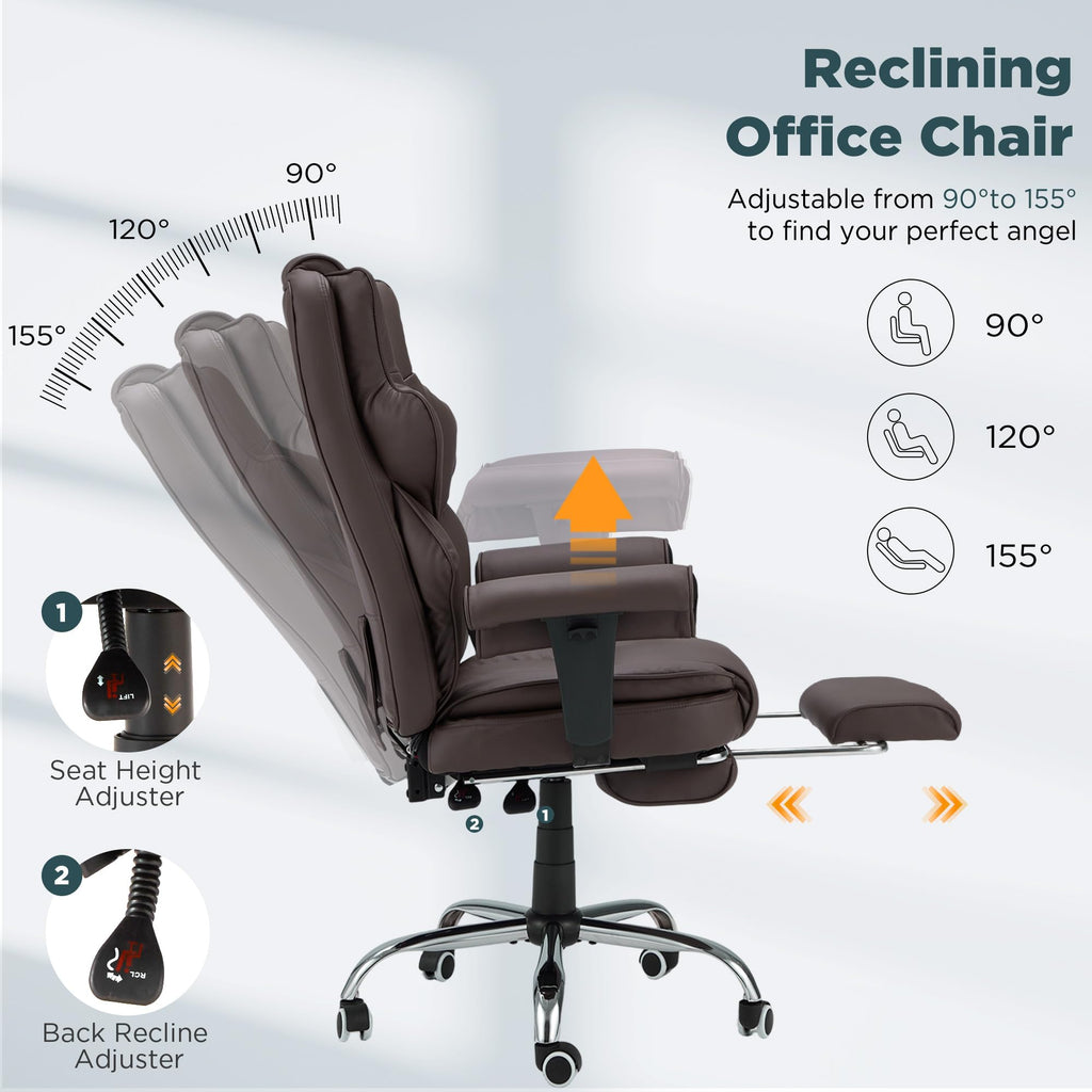Brown Ergonomic Office Chair B52631
