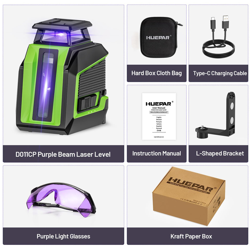 360° Self Leveling Laser Level with Pulse Mode Y5117