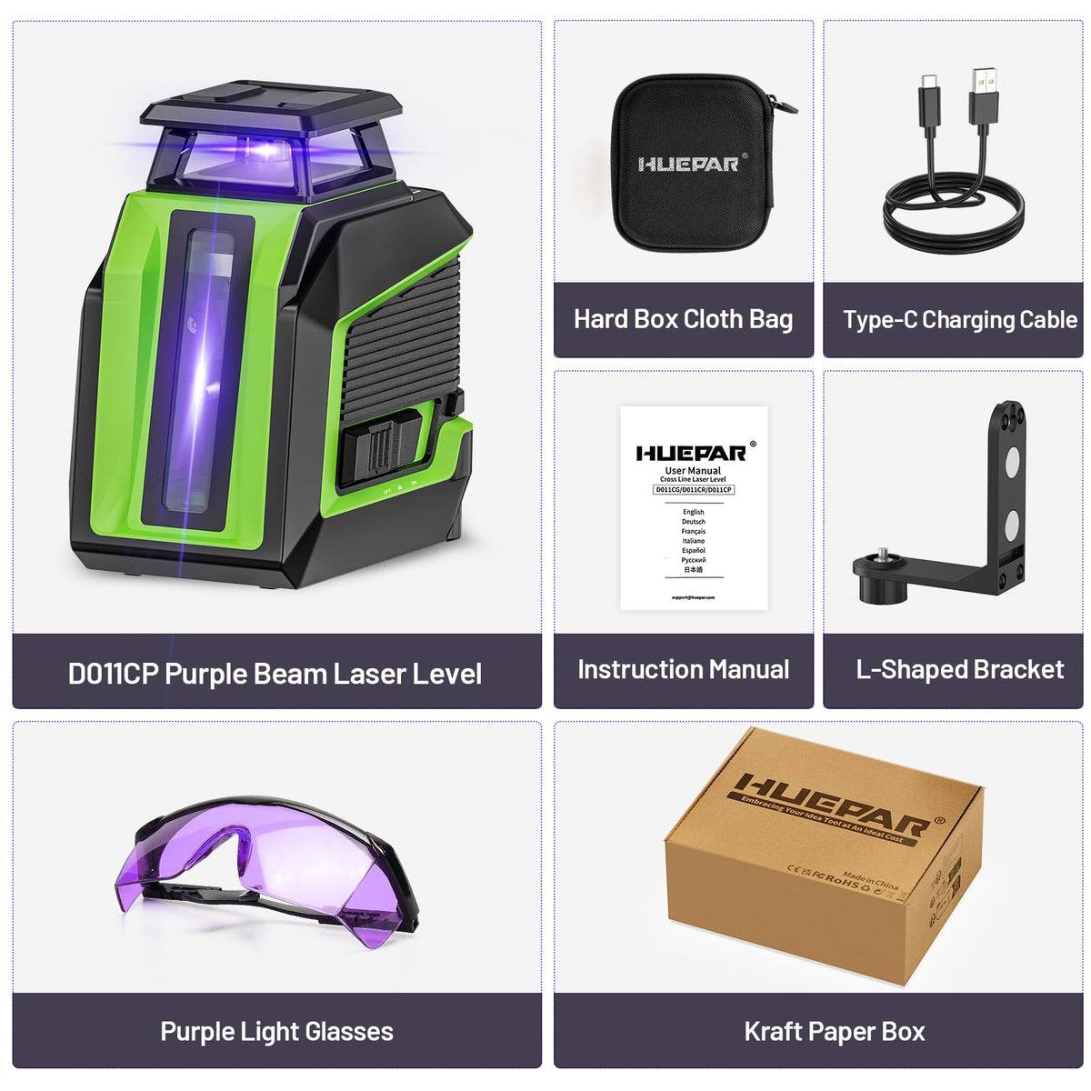 360° Self Leveling Laser Level with Pulse Mode Y5117