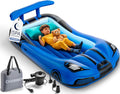 Inflatable Toddler Travel Bed with Safety Bumpers & Auto Pump V903