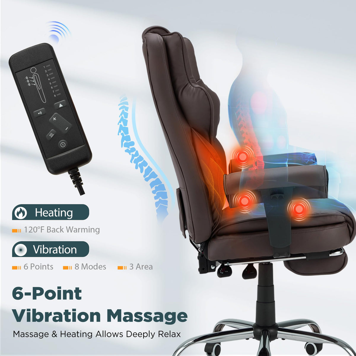Brown Ergonomic Office Chair B52631