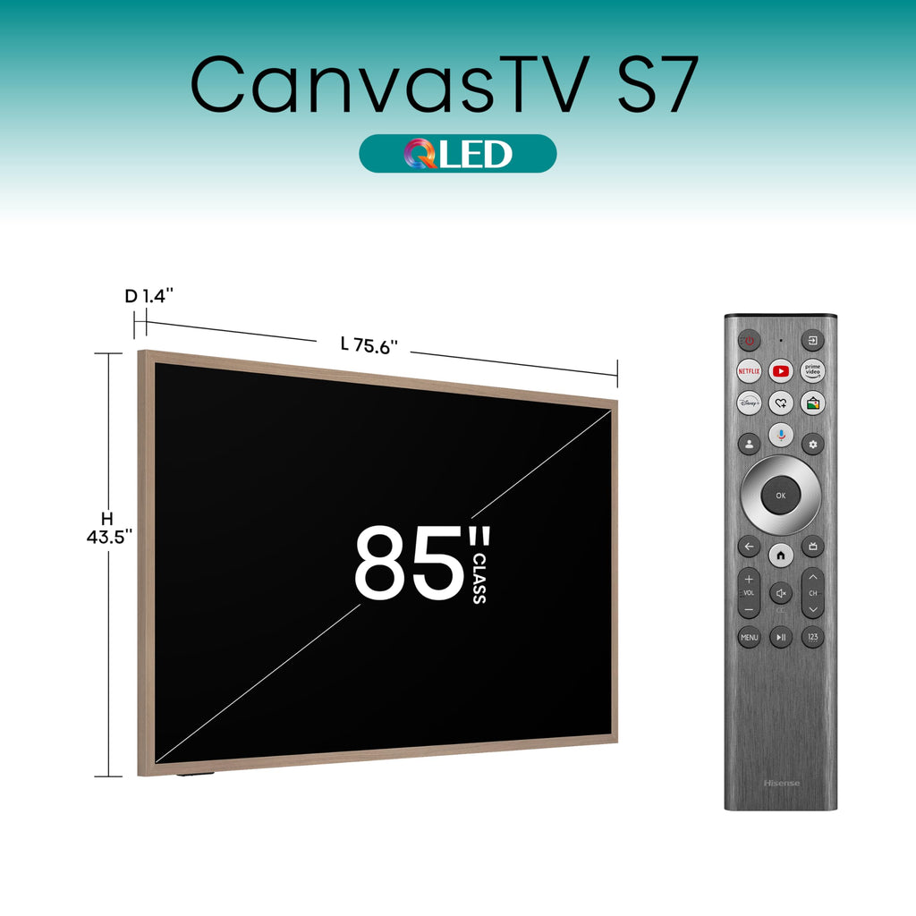 85-Inch QLED 4K Smart TV H800