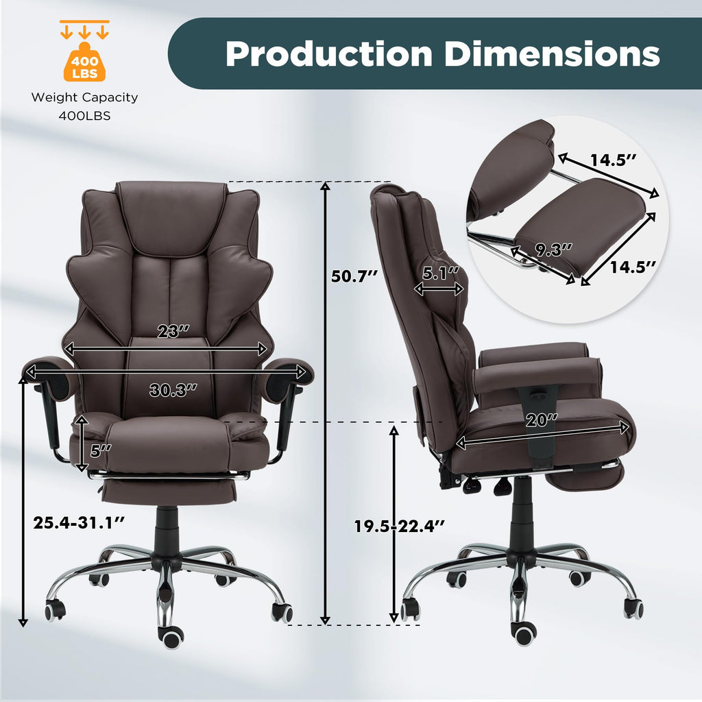 Brown Ergonomic Office Chair B52631