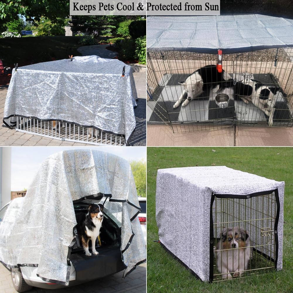 10x25 FT Aluminet Shade Cloth B973