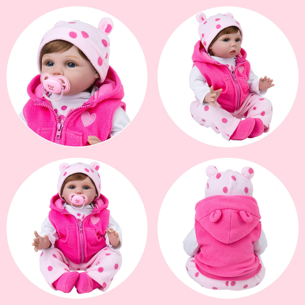 Baby Dolls Clothes for 20-24 inch Newborn Dolls S351