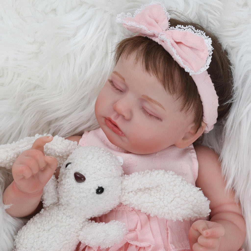20 Inch Realistic Sleeping Newborn Baby Doll F60131