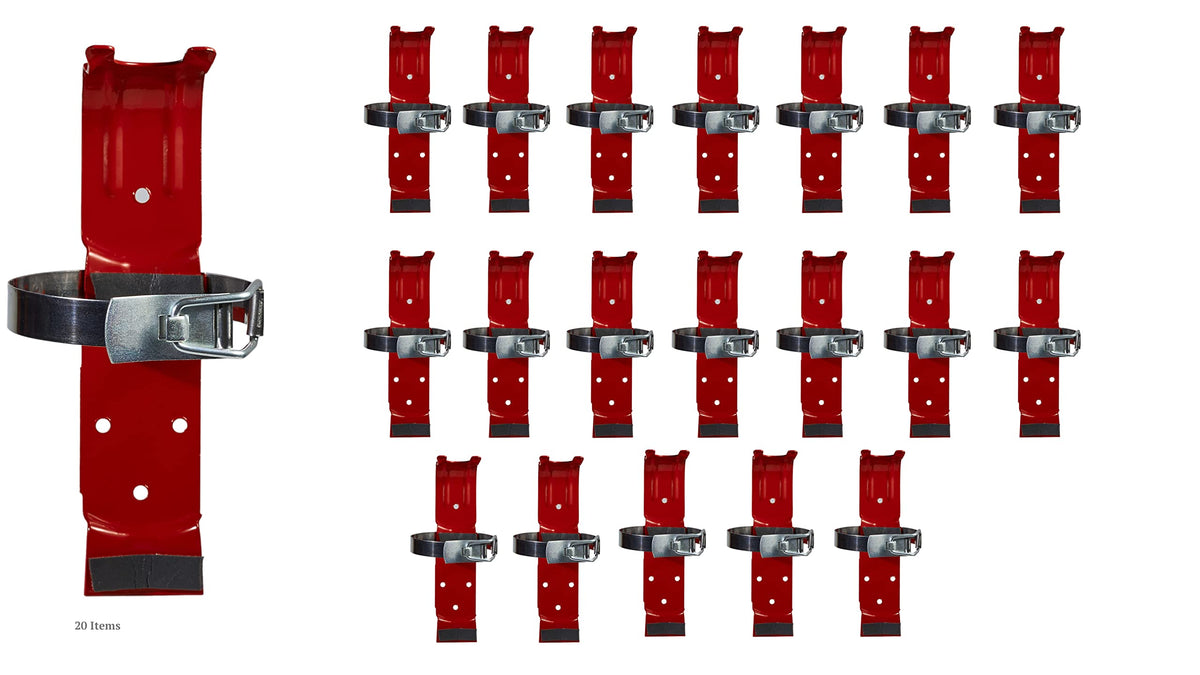 20 Pack 2.5 lb Fire Extinguisher Bracket X2314