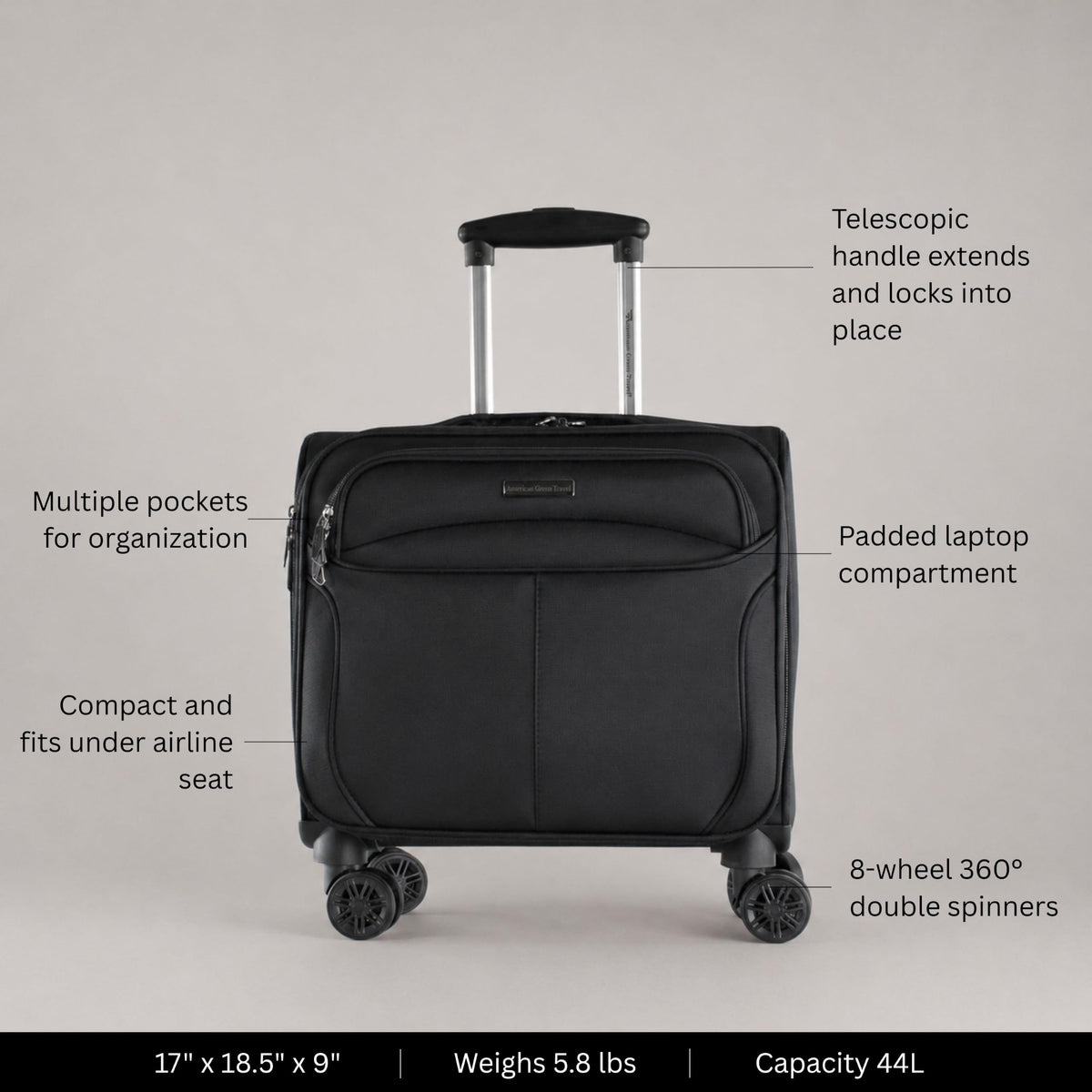 Carry-On Spinner Briefcase I3784