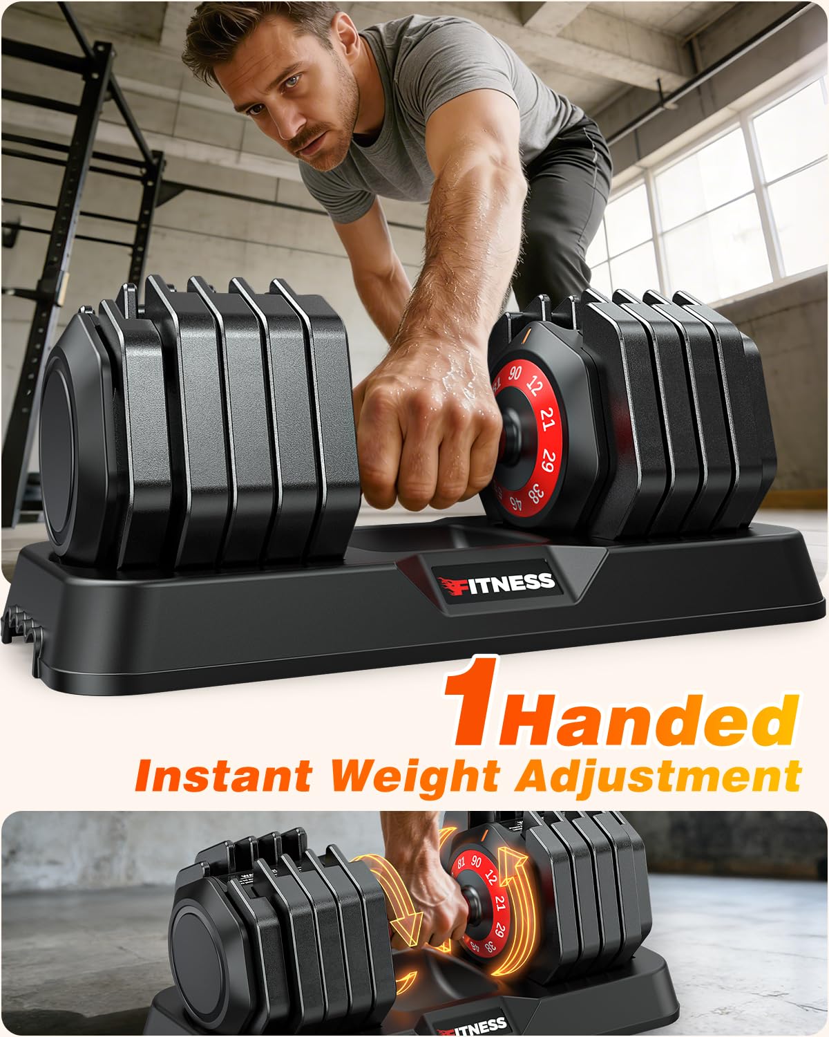 Adjustable Dumbbell Set W409745