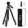 Carbon Fiber Video Tripod with Fluid Head A455