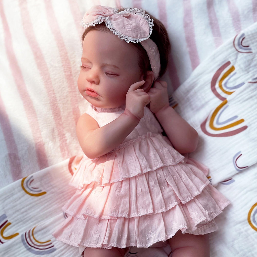 20 Inch Realistic Sleeping Newborn Baby Doll F60131