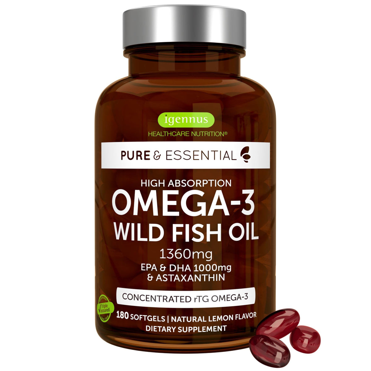 Wild Fish Oil 1360mg J729