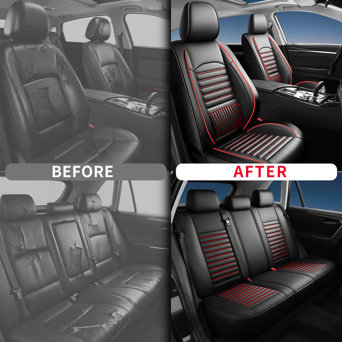Car Seat Covers Full Set 5 Seat K19299