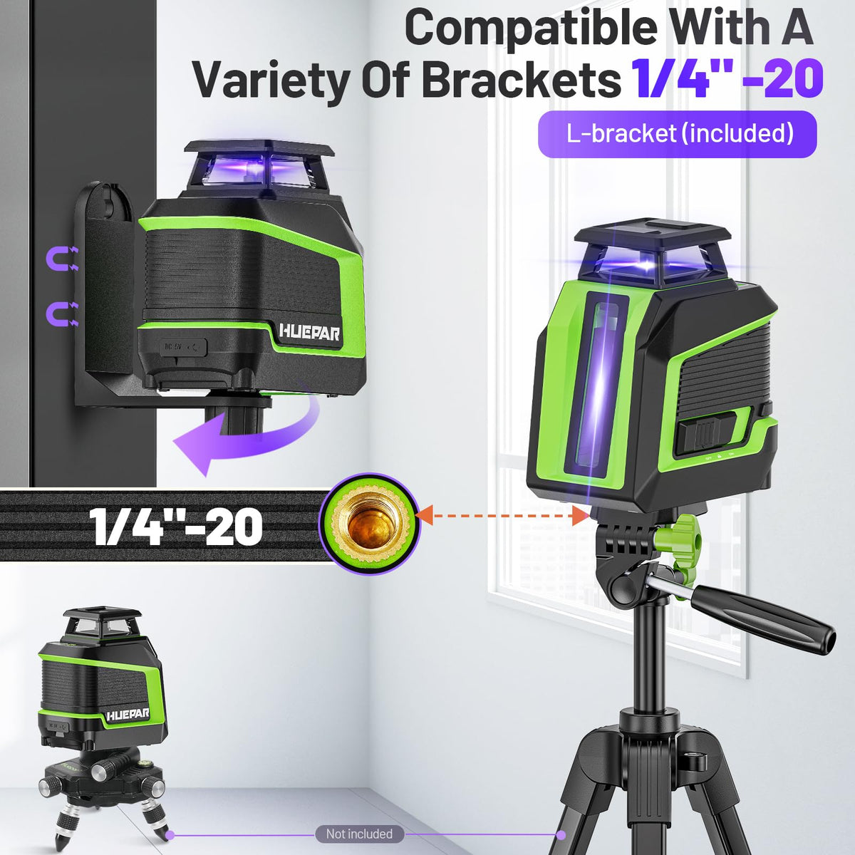 360° Self Leveling Laser Level with Pulse Mode Y5117