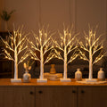 Lighted Birch Tree with LED Lights and Timer M162906