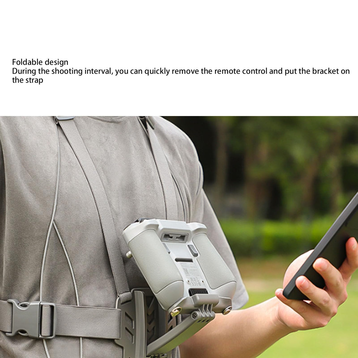 Remote Controller Chest Strap Support Mount Y906835