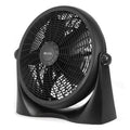 16 Inch High Velocity Floor Fan, Black S390