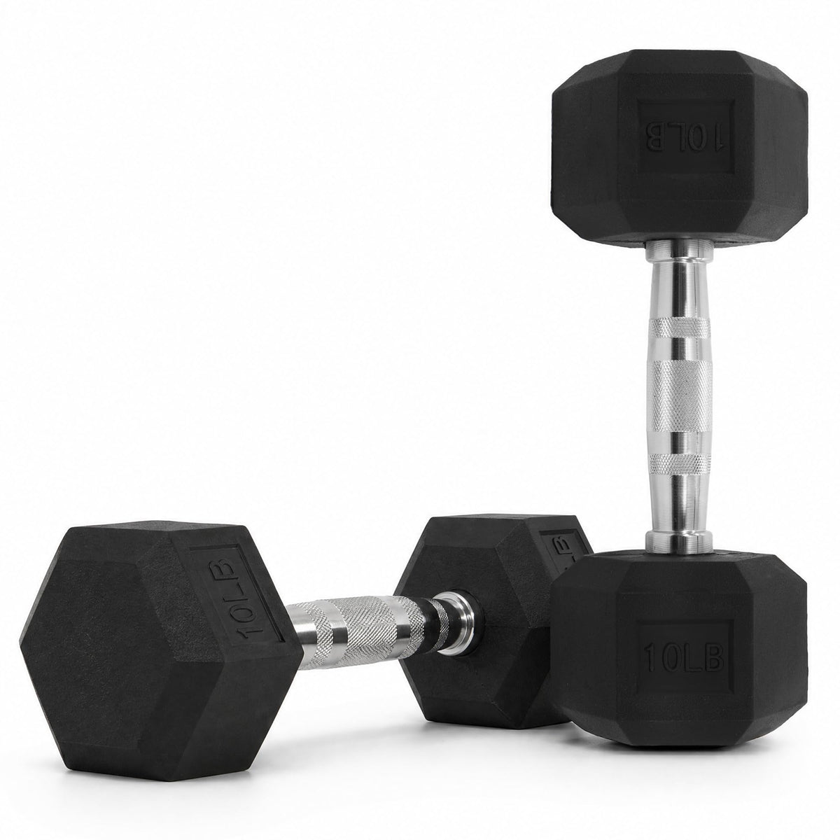 Rubber Coated Hex Dumbbells M917
