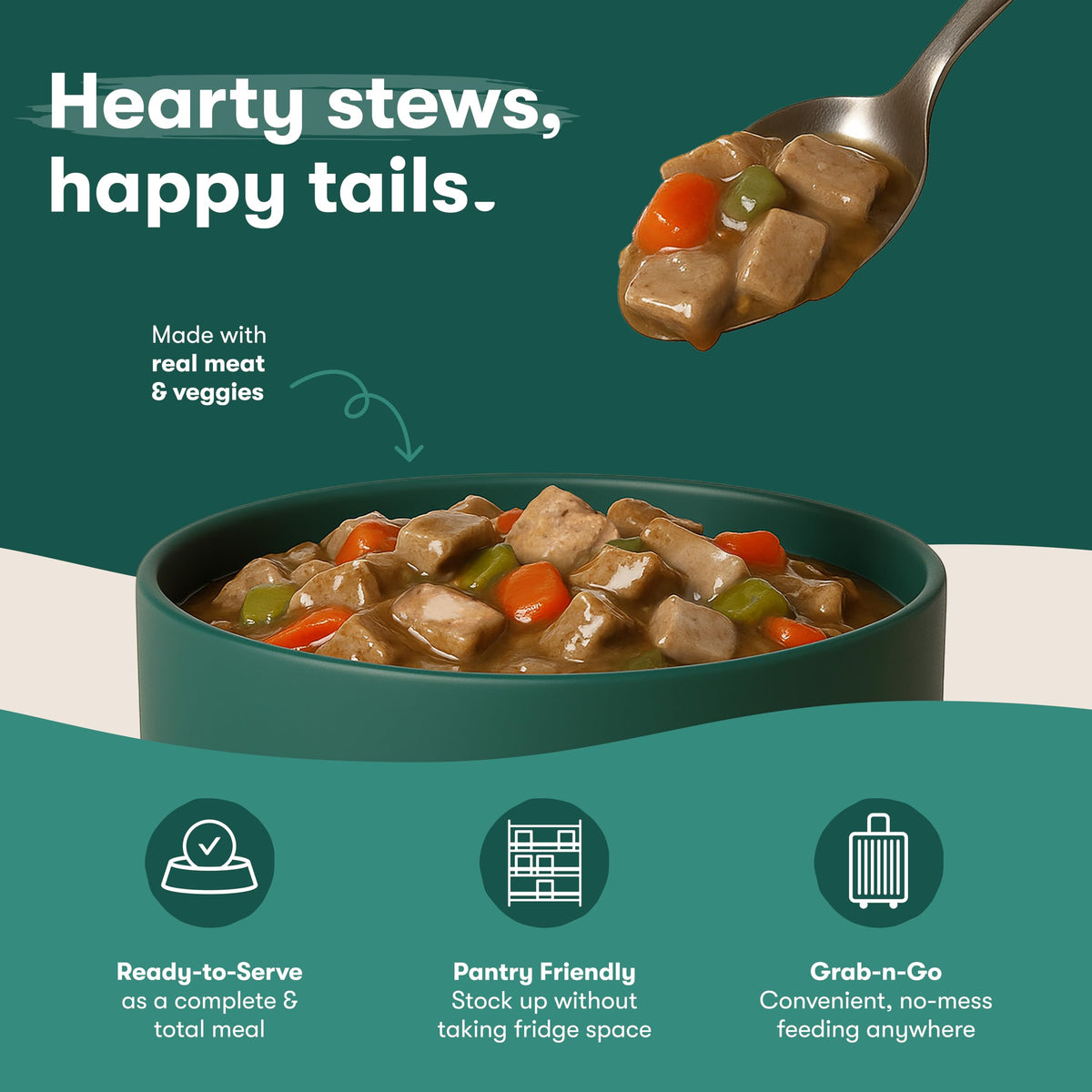Grain Free Beef & Vegetables Wet Dog Food 12 Pack C681