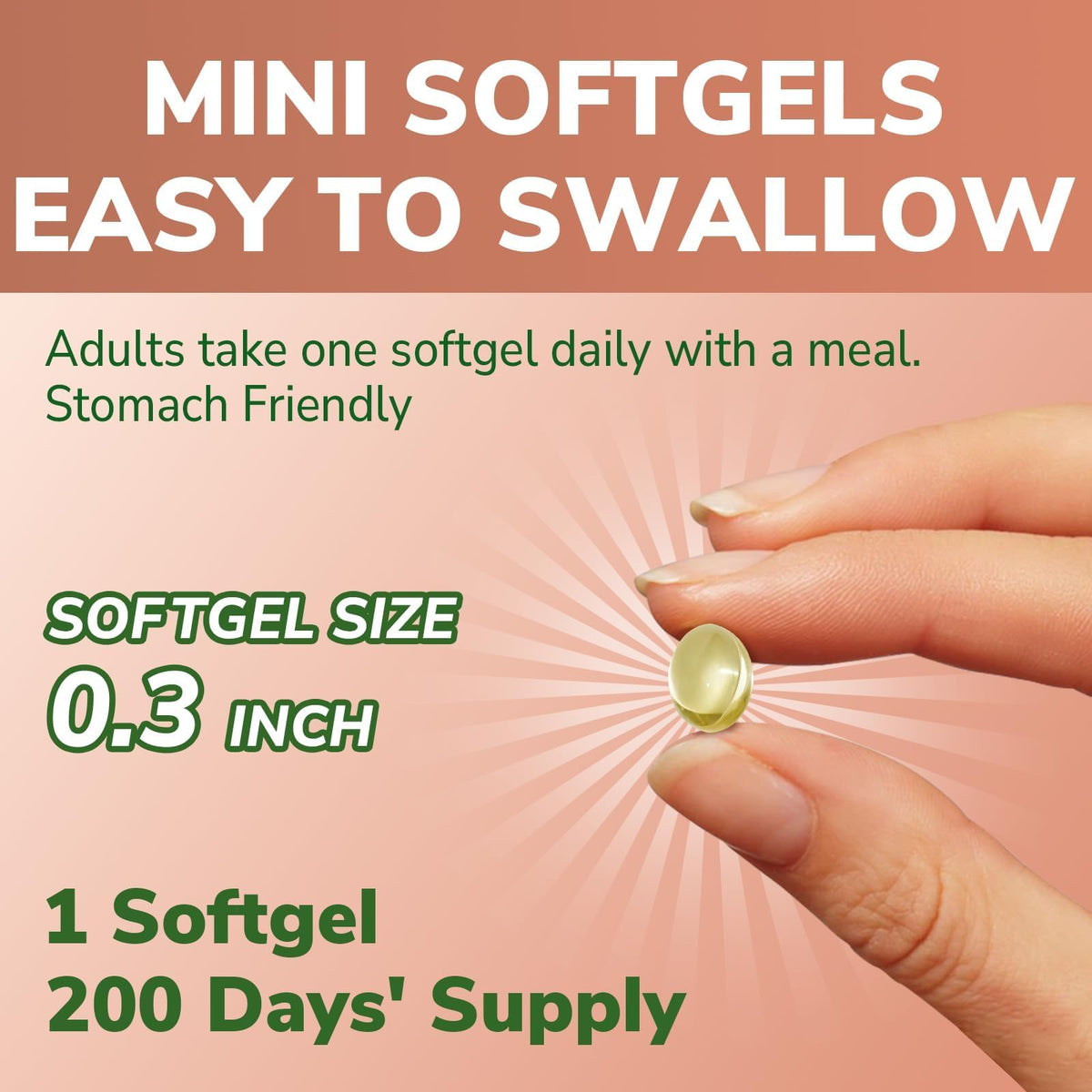 Odorless Garlic Oil 200 Softgels I554806