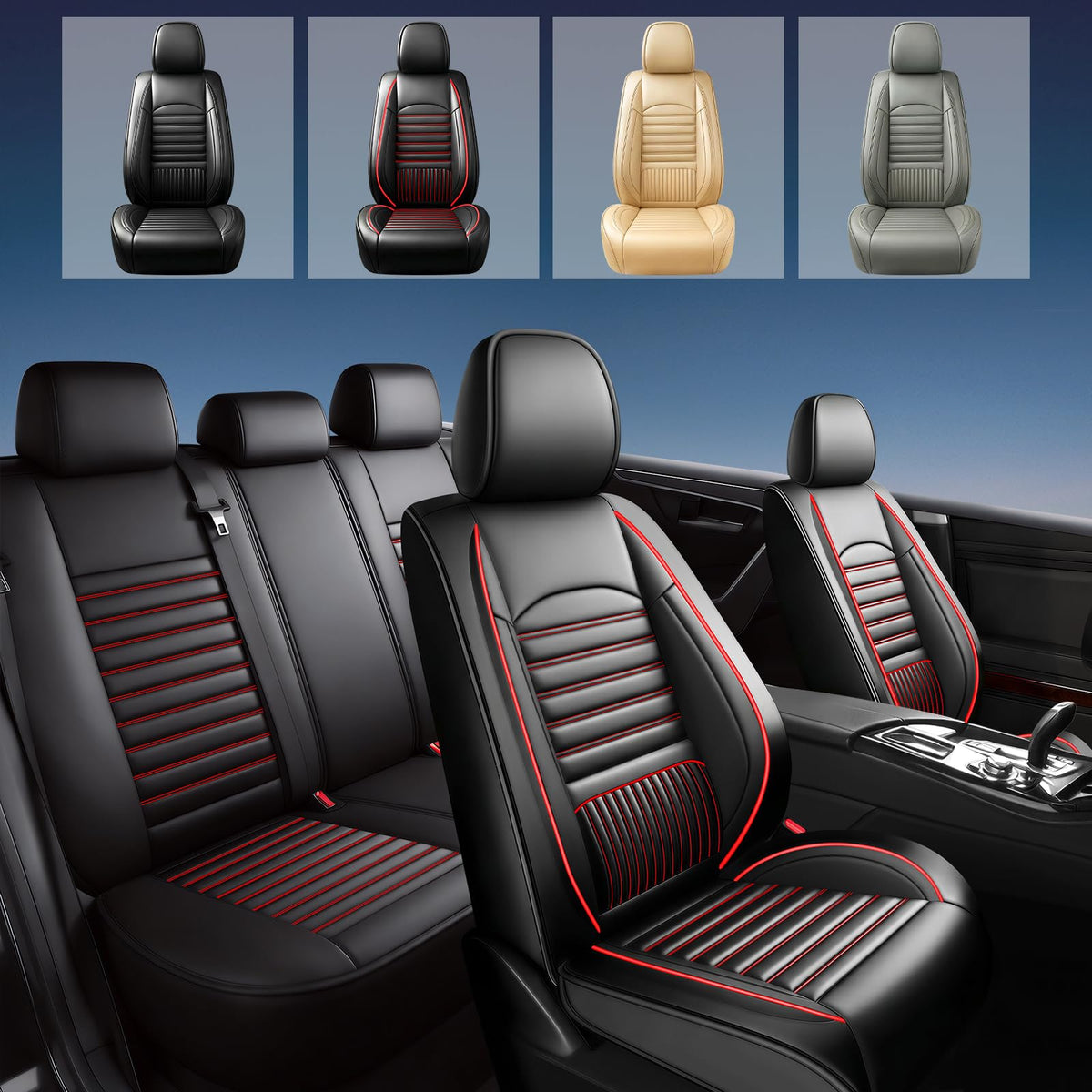 Car Seat Covers Full Set 5 Seat K19299