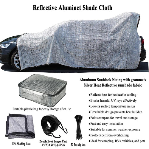 10x25 FT Aluminet Shade Cloth B973