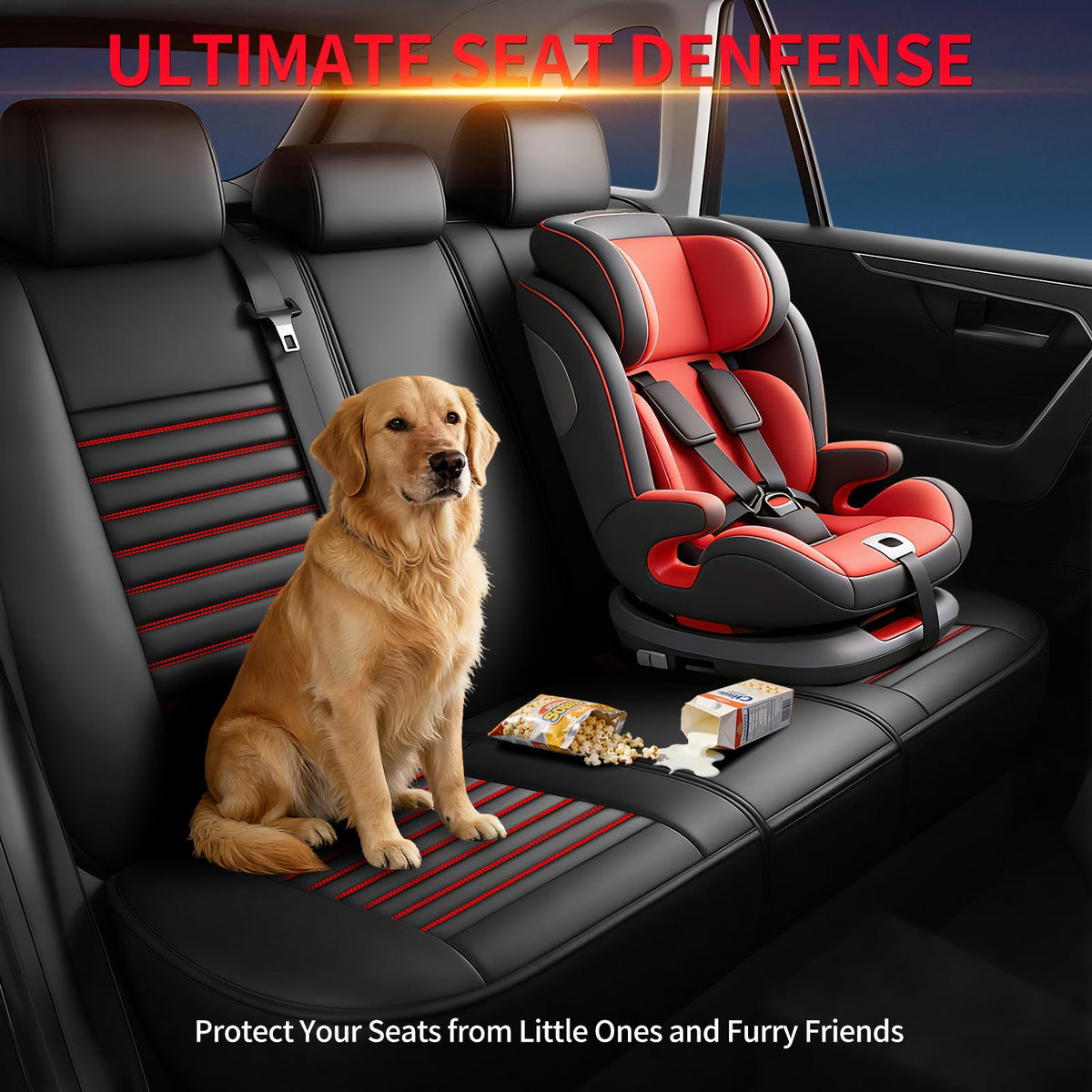 Car Seat Covers Full Set 5 Seat K19299
