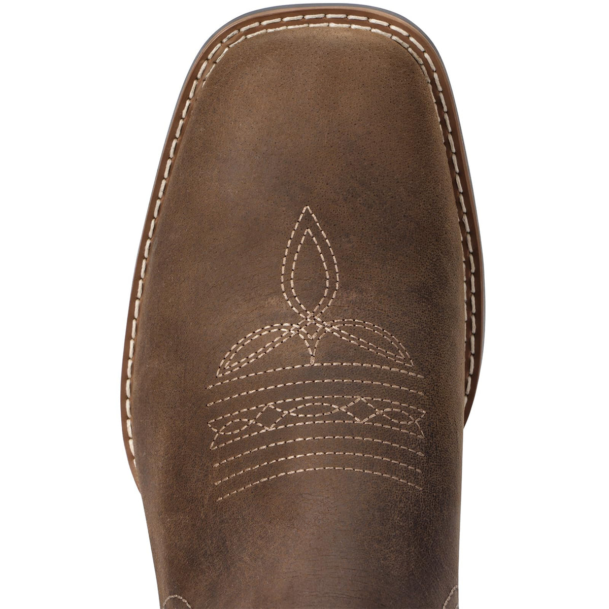 Western Cowboy Boots Square Toe Chelsea Ankle Boots A6590