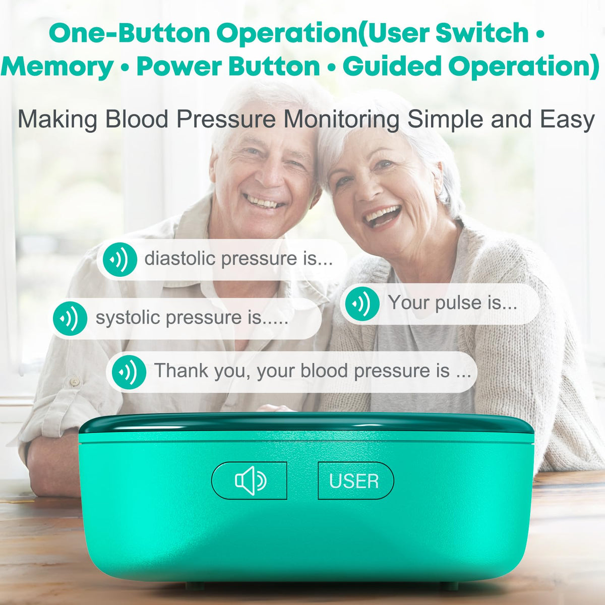 Portable Wrist Blood Pressure Monitor H422542