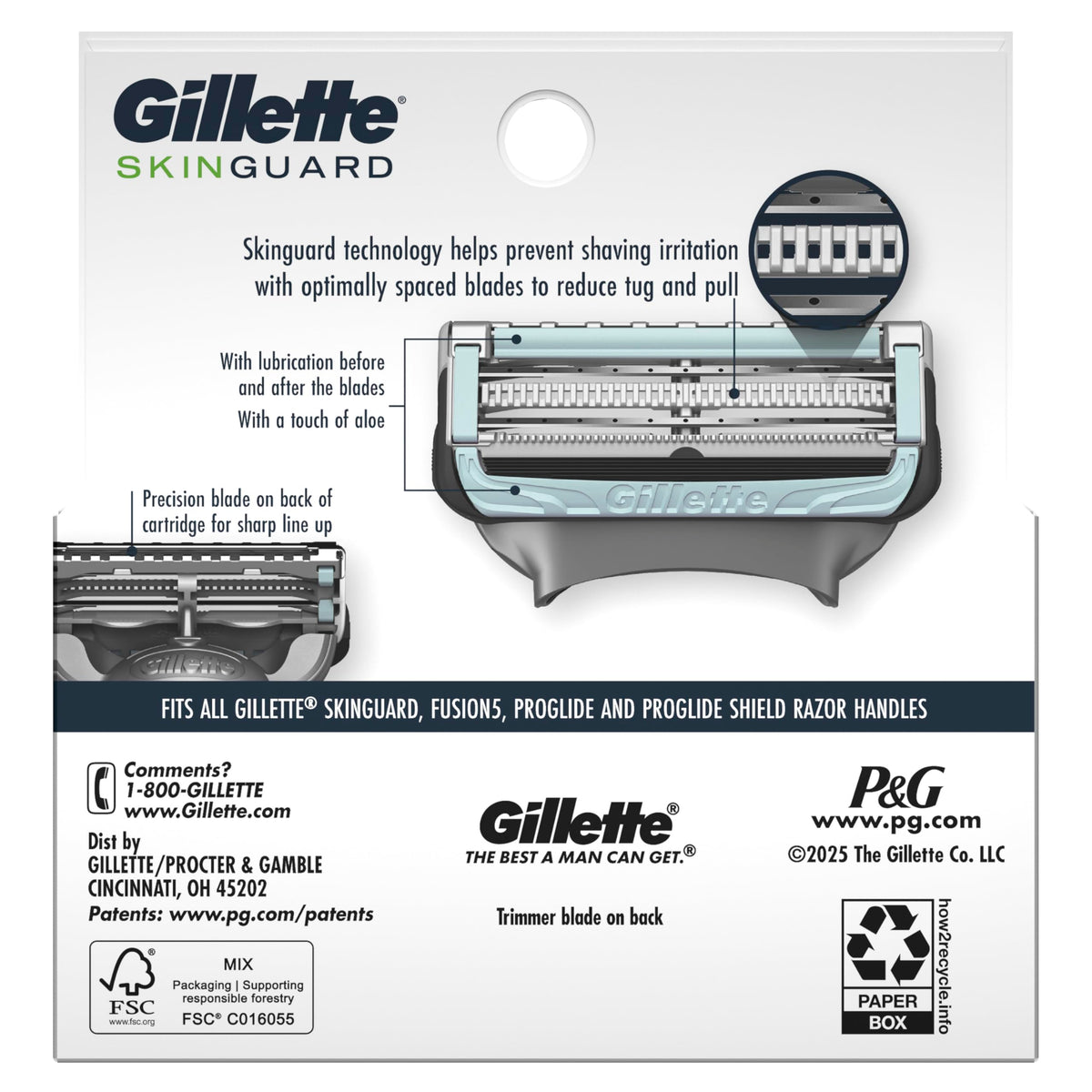 Razor Blades 4 Blade Refills M616