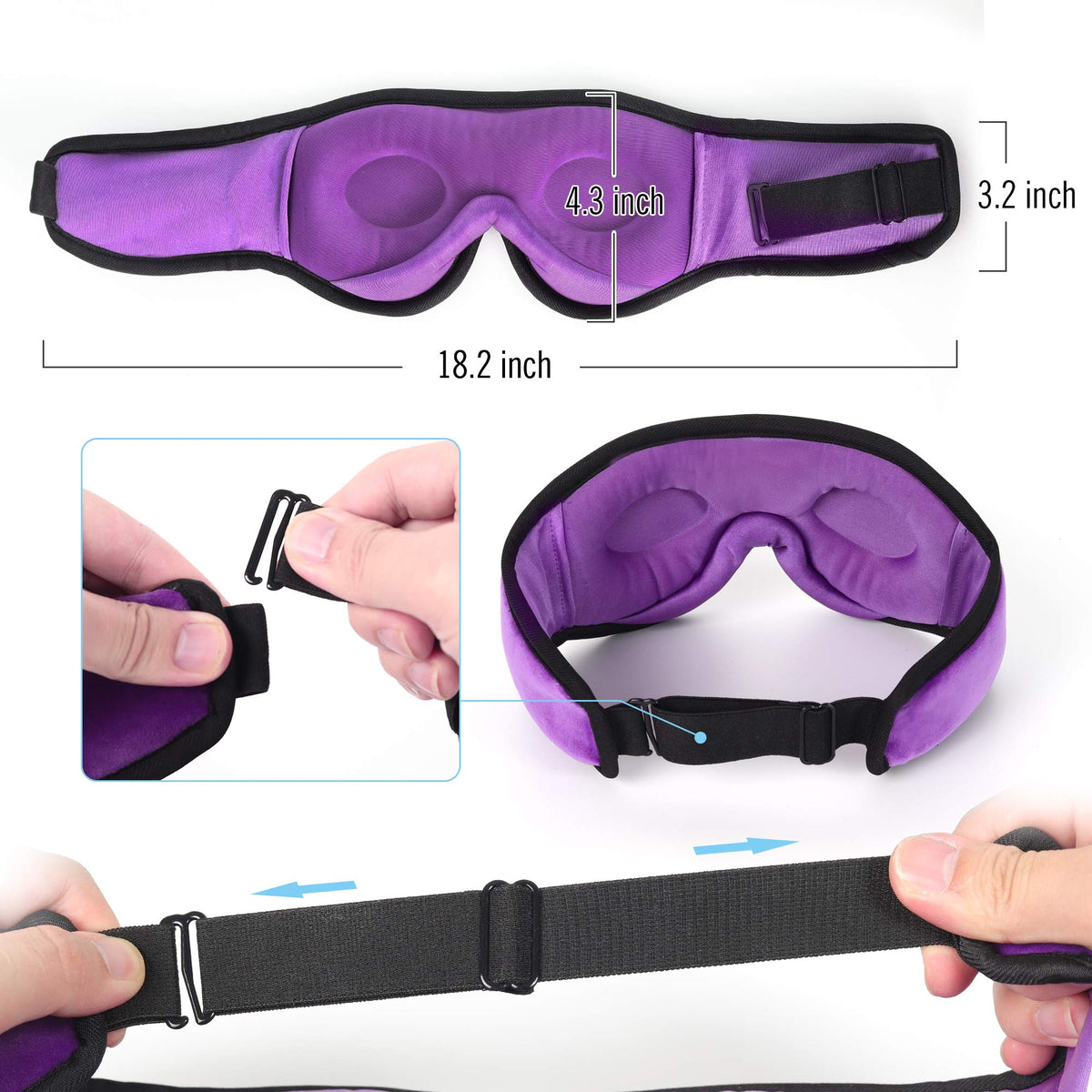 Sleep Mask with Bluetooth Headphones N363454