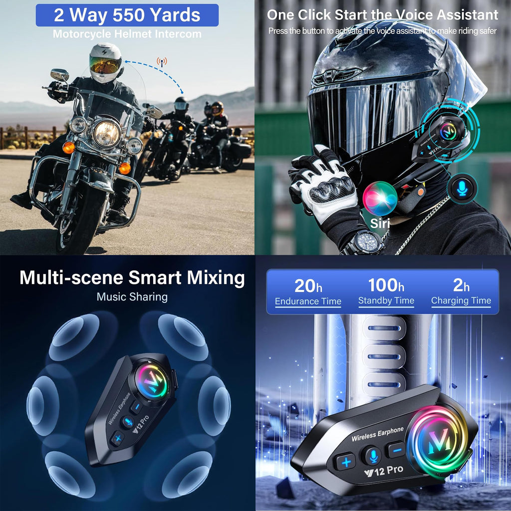 DOT Approved Flip Up Full Face Bluetooth Motorcycle Helmet I55262