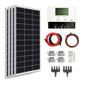 400W 12V Mono Rigid Solar Panel Kit with 30A PWM Charge Controller K6981