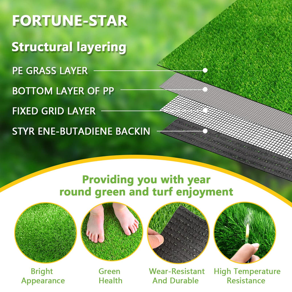 39.3 in X 31.5 in Reusable Artificial Grass Pad for Dogs U423