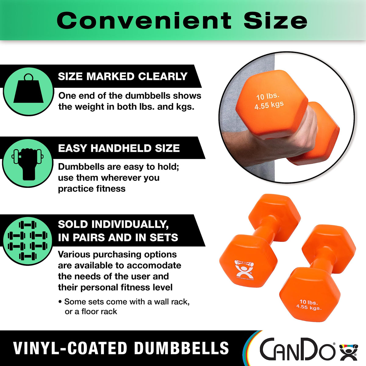 Vinyl Coated Dumbbells A2472
