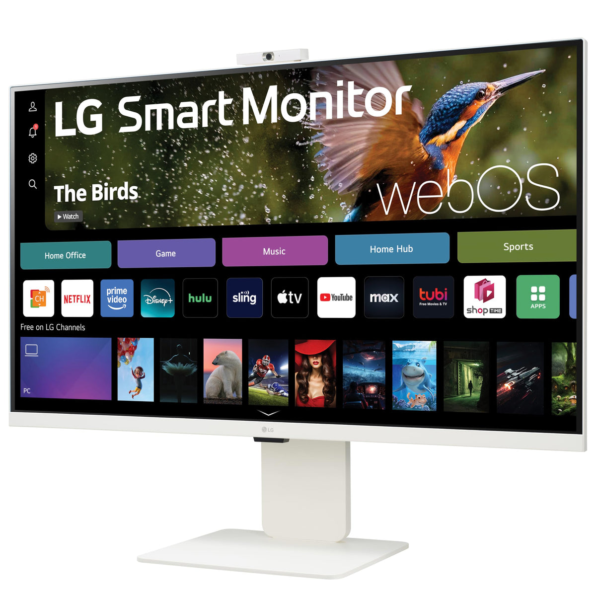 32-inch 4K UHD IPS White Smart Monitor N68472