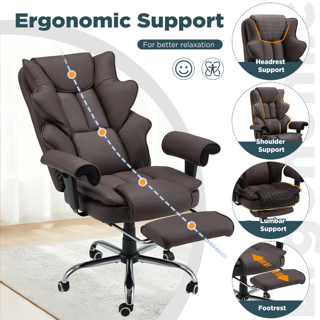Brown Ergonomic Office Chair B52631