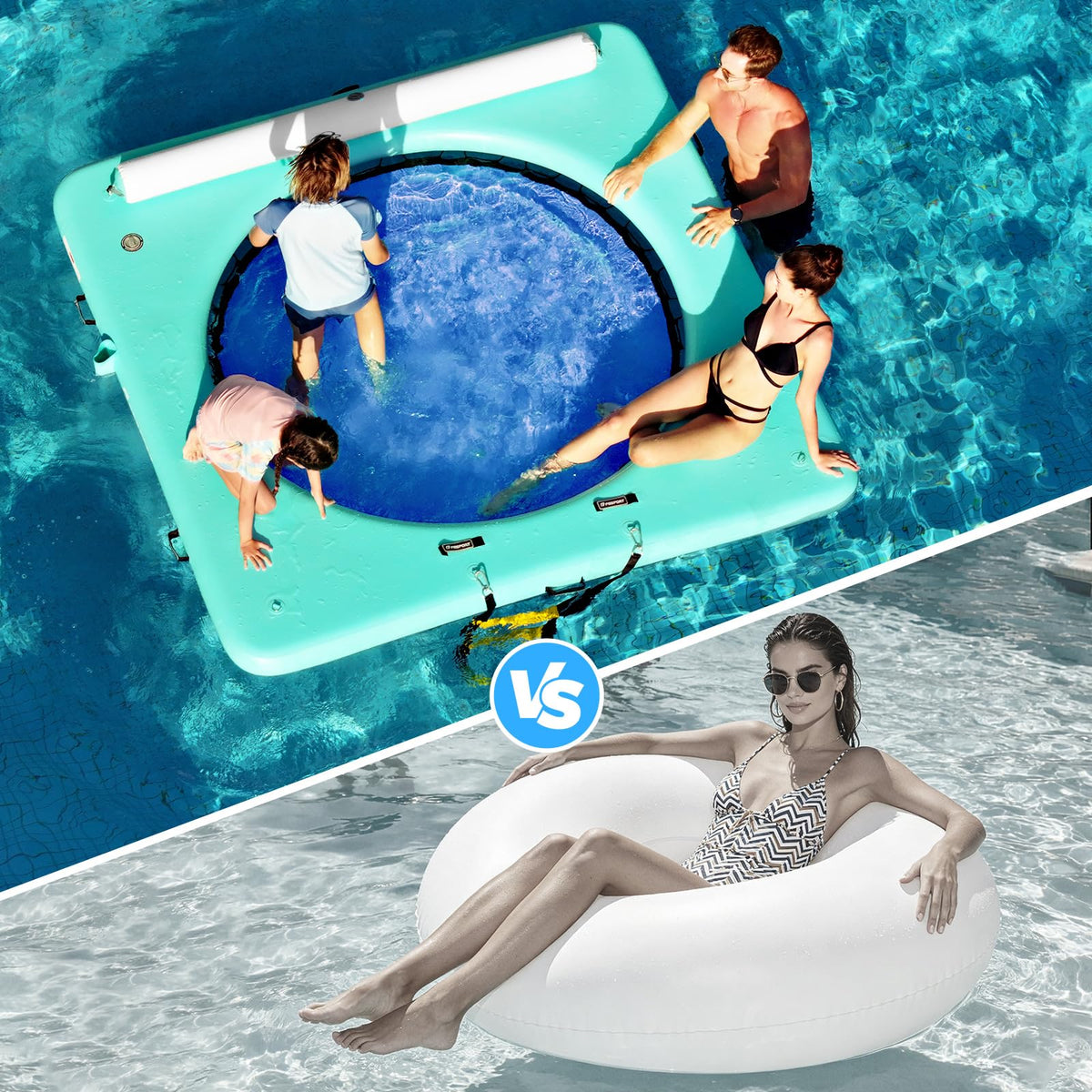 Inflatable Water Hammock 8 FT N97430