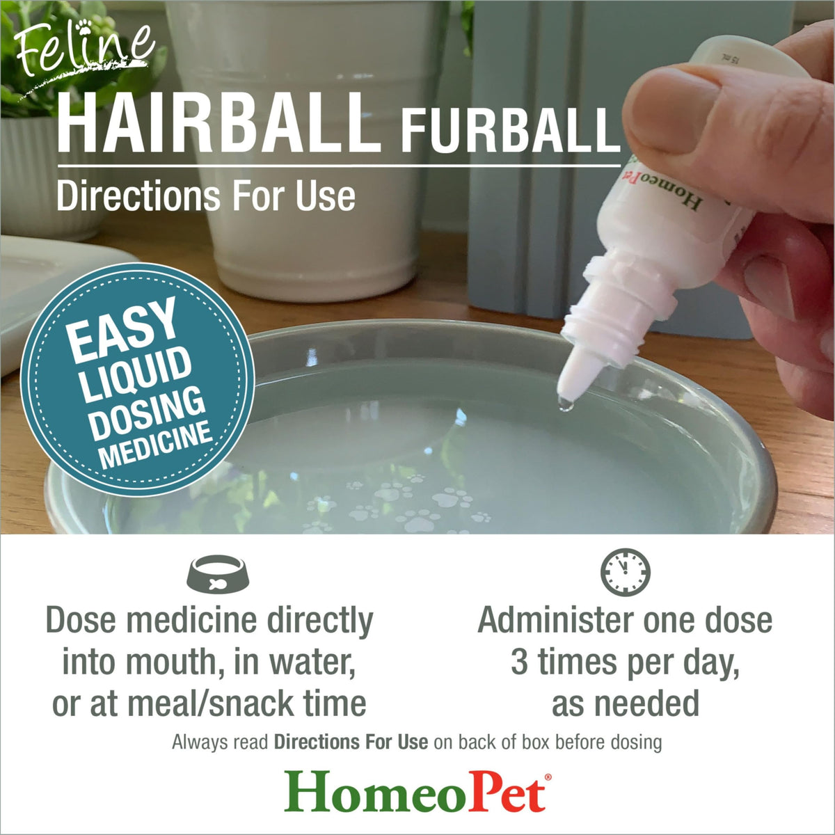 Feline Hairball Supplement 15 Milliliters H49311