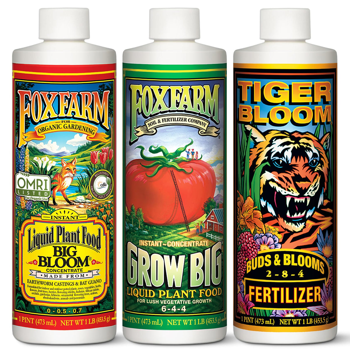 Liquid Fertilizer Trio Pack 3 Pint Bottles B6422