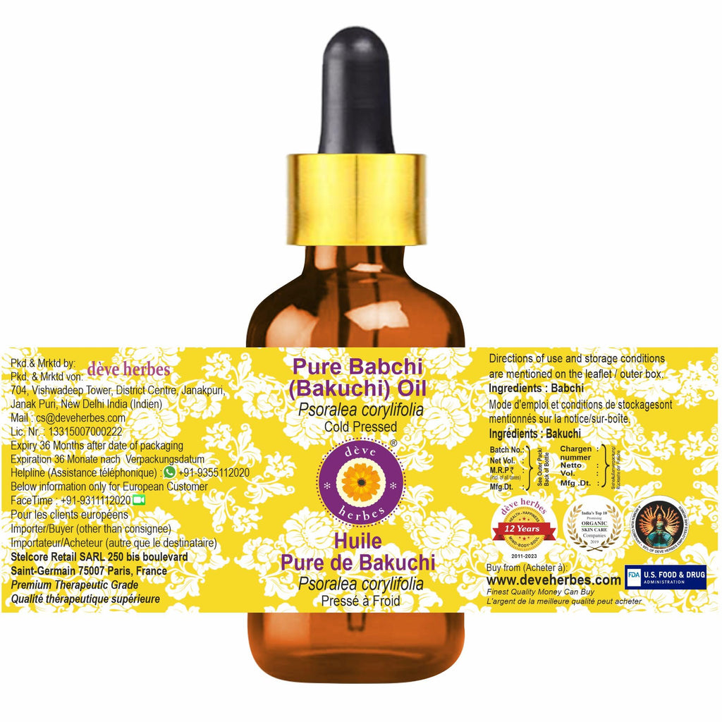 Babchi Oil with Glass Dropper 30ml Q6463