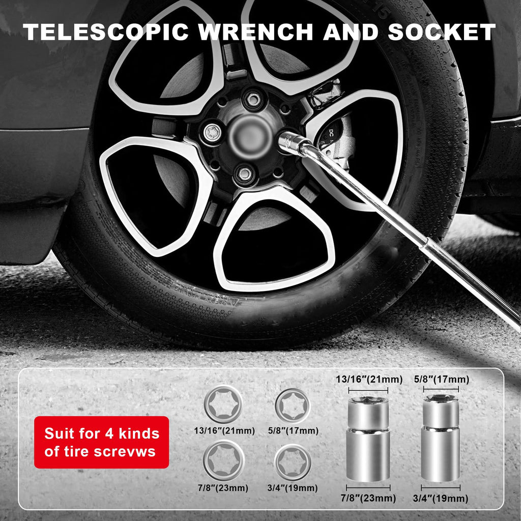 3 Ton Scissor Car Jack with Lug Wrench W69810