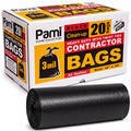 42 Gallon 3 Mil Black Trash Bags 20 Count Z809409