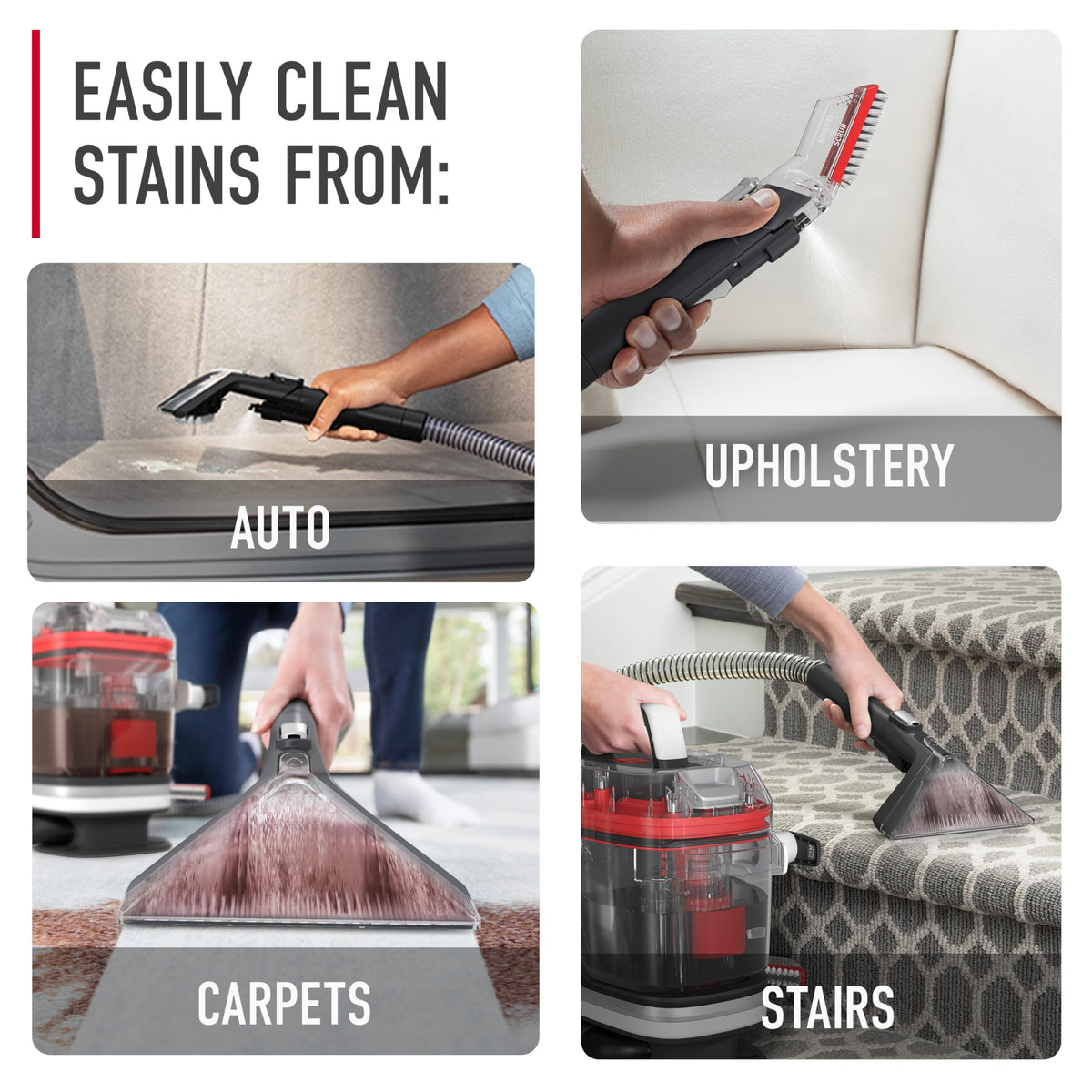 Portable Carpet Upholstery Spot Cleaner Machine J4097