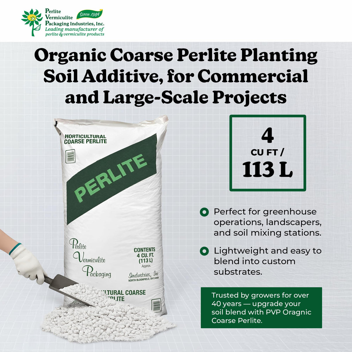 Organic Coarse Perlite 120 Qt F775
