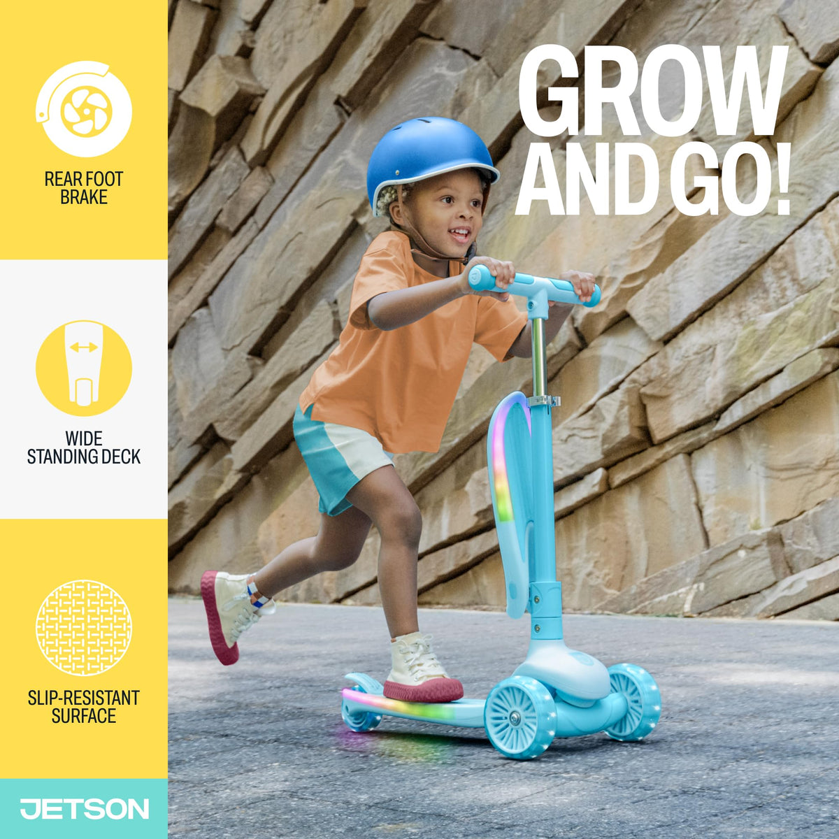 Foldable Lightweight Kick Scooter J1475