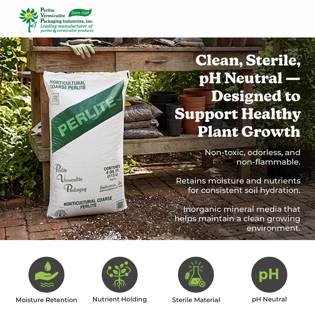 Organic Coarse Perlite 120 Qt F775