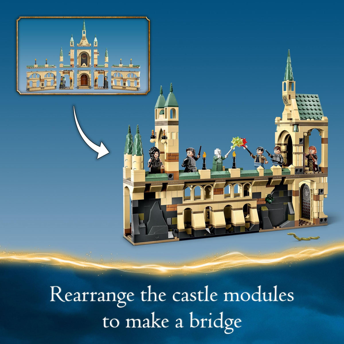 Building Toy Set with 6 Minifigures M94635