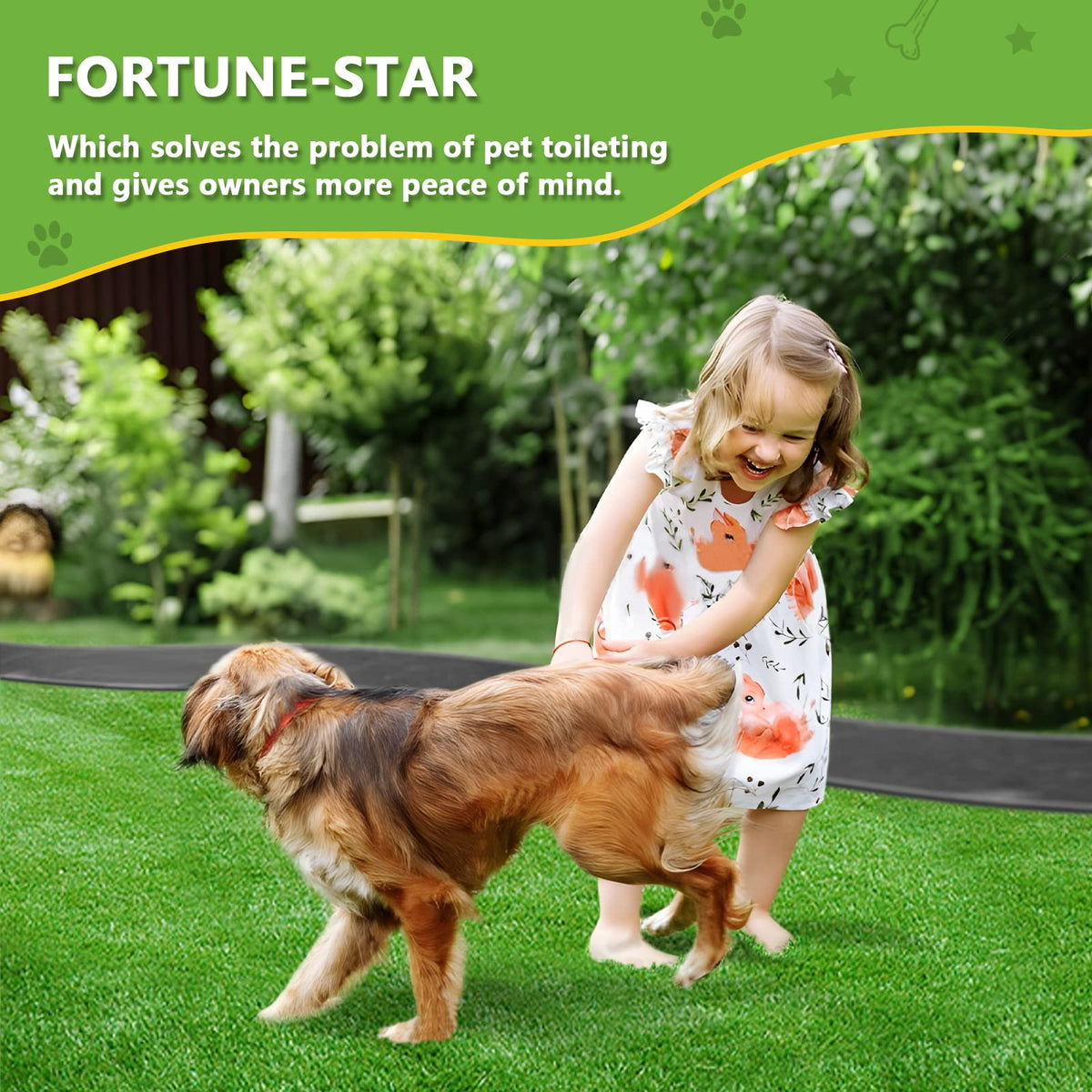 39.3 in X 31.5 in Reusable Artificial Grass Pad for Dogs U423