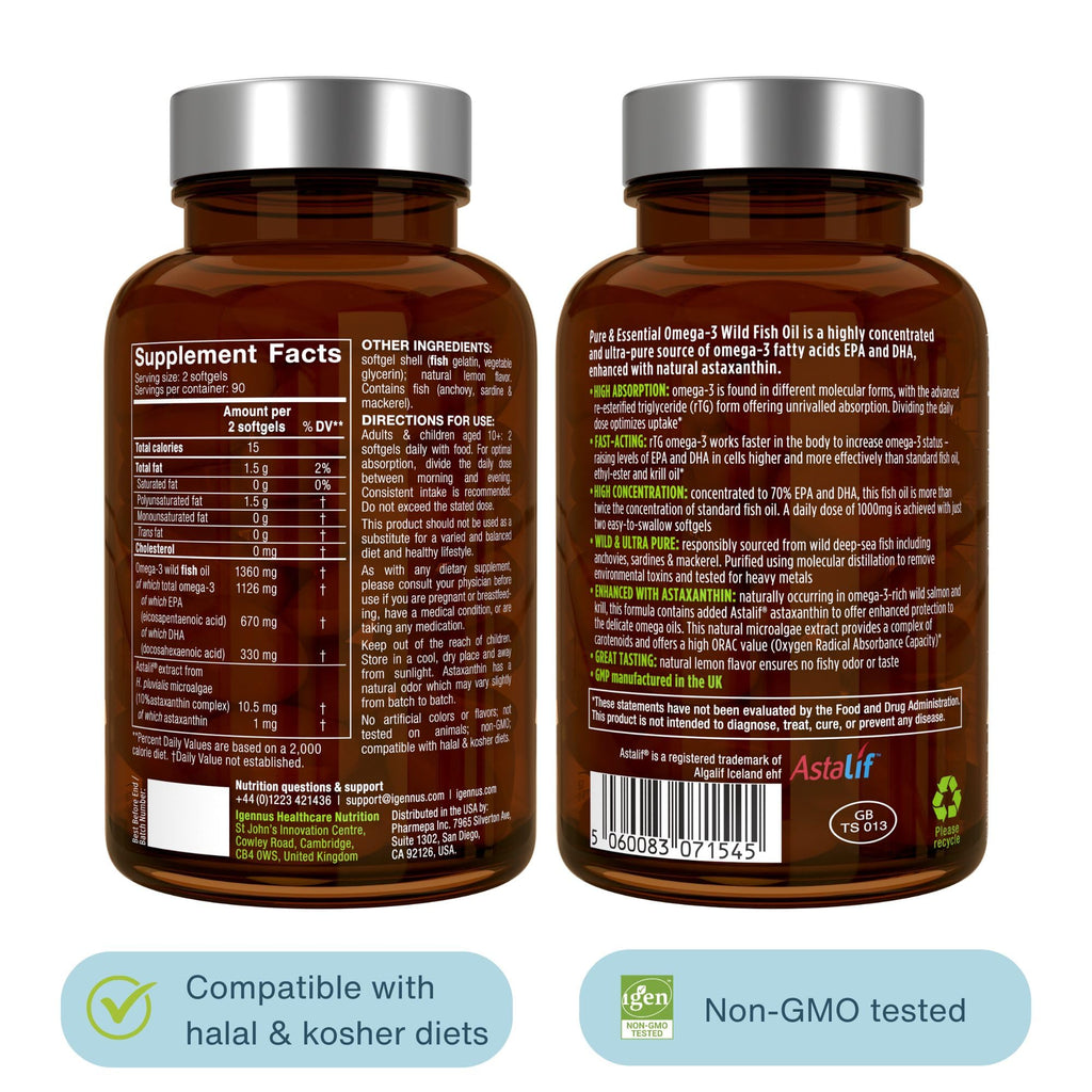Wild Fish Oil 1360mg J729